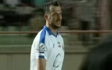 گل اول استقلال به شمس آذر + ویدئو