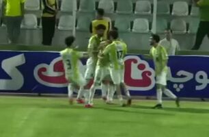 گل اول خیبر به فولاد با ضربه عیسی مرادی + ویدیو