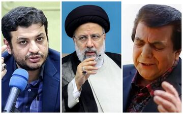 توییت رائفی پور درباره دیدار عباس قادری (خواننده قدیمی) و رییسی