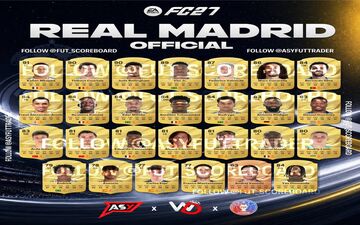 نمرات بازیکنان رئال مادرید در EA Sports FC 27 اعلام شد