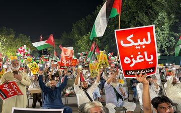 اجتماعات همبستگی با فلسطین در پاکستان به مناسبت طوفان الاقصی