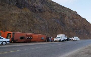 حوادث زنجیره‌ای در شرق گلستان؛ تصادف و واژگونی، 16 مصدوم برجای گذاشت!
