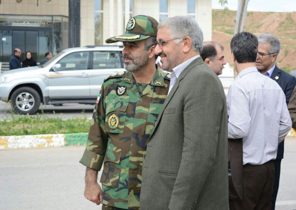 حضور روسای فدراسیون‌های ورزشی در مرز خسروی شهرستان قصر شیرین 