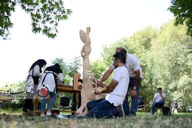 گزارش تصویری رویداد منطقه‌ای روز‌ جهانی‌چوب 2022 در محوطه تاریخی بیستون