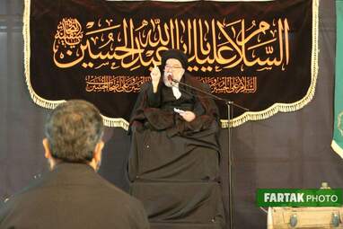 مراسم درگذشت والده مکرمه حجت‌الاسلام  رئیس سازمان گسترش اقتصاد مقاومتی 