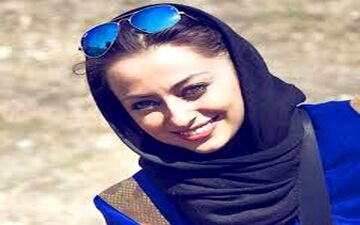 تیپ خانم بازیگر در کابین خلبان کنار همسرش+ عکس