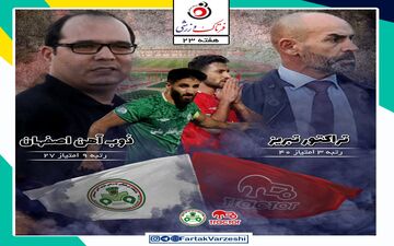 تراکتور- ذوب‌آهن؛ جنگ برای فرار از بحران در تبریز
