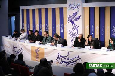 نشست خبری فیلم "دو زیست" با حضور پرسپولیسی معروف