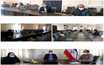 جلسه ستاد پیشگیری ومقابله با کرونا درشهرستان هلیلان برگزارشد
