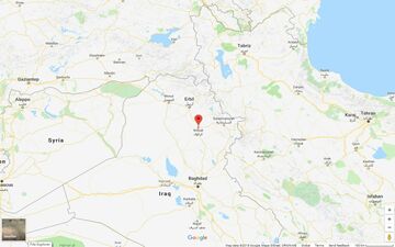 حمله به نیروهای الحشد الشعبی در جنوب غرب کرکوک عراق