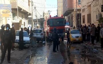 آتش‌سوزی در نجف باعث انتقال 70 زائر ایرانی به بیمارستان شد