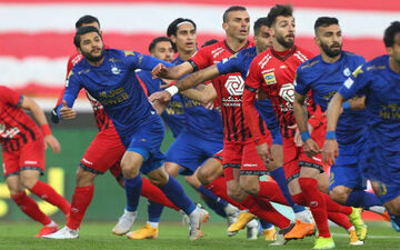 گل دوم پرسپولیس به استقلال توسط‌ وحید امیری 