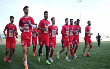 پرسپولیس بدون ۴ بازیکن اصلی تمرین کرد 