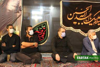 مراسم درگذشت والده مکرمه حجت‌الاسلام  رئیس سازمان گسترش اقتصاد مقاومتی 