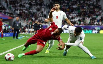 ایران با تساوی مقابل قطر به رختکن رفت 
