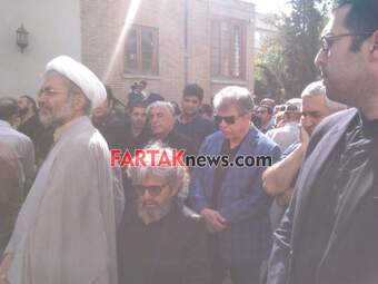گزارش تصویری از تشیع پیکر سید ضیاءالدین دری
