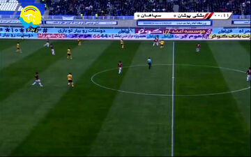 خلاصه بازی سیاه جامگان 0 - 5 سپاهان + فیلم