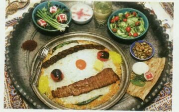 عکس/ منوی عجیب یک رستوران: غذای کارگری!