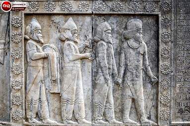  گردشگران نوروزی در تخت جمشید + تصاویر