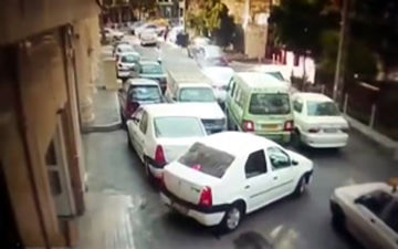 دو سال محرومیت از رانندگی و دو ماه پاکبانی در انتظار راننده جنجالی قیطریه + فیلم