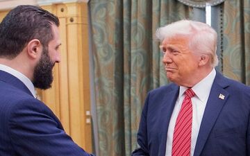 
آغاز دیدار ترامپ با جولانی
