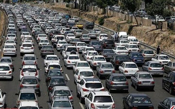 وضعیت جوی جاده های کشور/ ترافیک در شمال به جنوب کرج-چالوس