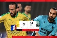 خلاصه بازی پیکان ۲-۰ صنعت نفت آبادان؛ پیروزی پیکان + ویدیو