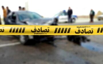حادثه رانندگی در پارسیان با یک کشته و یک مصدوم