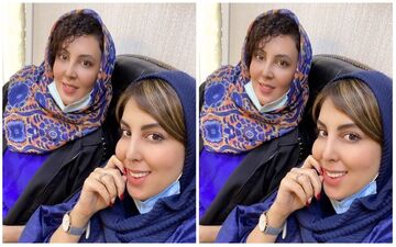 ویدئویی جنجالی از حضور لیلا بلوکات و خواهرش در کنسرت