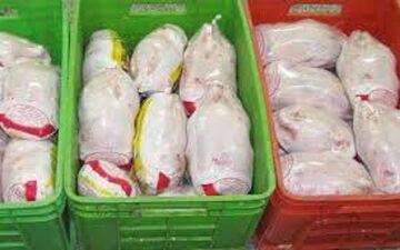 توزیع ۵۴ تن مرغ کشتار روز در بازار ایلام