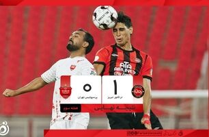 خلاصه بازی تراکتور ۱ - پرسپولیس ۰ | پیروزی سرخ‌پوشان تبریزی + ویدئو