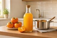 آموزش تهیه شیره خرمالو؛ شیرینی طبیعی پاییز