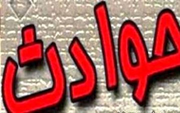 سقوط خودروی تیبا به کانال آب
