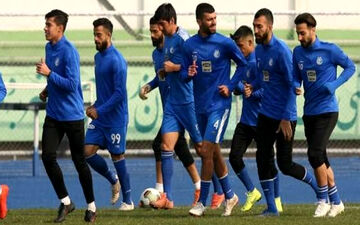 پایان انتظار آبی‌ها: فرهاد مجیدی در تمرین استقلال + عکس
