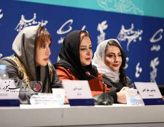 گزارش تصویری از نشست رسانه ای عوامل فیلم " نمور " آخرین فیلم نمایش داده شده چهلمین جشنواره فیلم فجر در سالن اصلی کاخ جشنواره