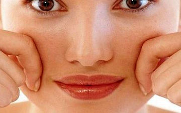 تأثیر عمل بینی بر روی گونه‌ها