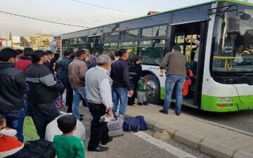 بیش از 1300 آواره سوری از لبنان به کشورشان بازگشتند
