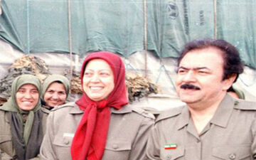 مسعود رجوی عشق کی بوده ما خبر نداشتیم؟! +فیلم 