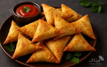 طرز تهیه سمبوسه عربی؛ فلفلی، ترد و پر از عطر و طعم شرقی