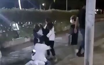 دختران نوجوان با «قمه» حساب یکدیگر را رسیدند