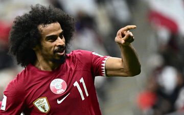 گل دوم قطر به ایران توسط اکرم عفیف | فیلم