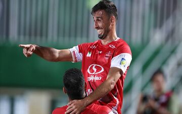 گل اول پرسپولیس به ذوب‌آهن + ویدئو