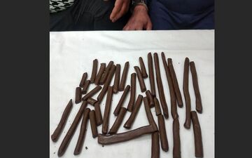 مسافر پرواز یزد معده اش پر از تریاک بود