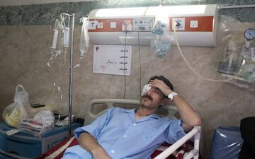 تصاویری از مجروحان حوادث اخیر تهران
