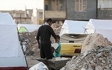 حال و روز مردمان زلزله زده غرب کشور + فیلم