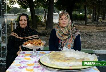 جشنواره گردشگری خوراک کرمانشاهی در شهر بازی 