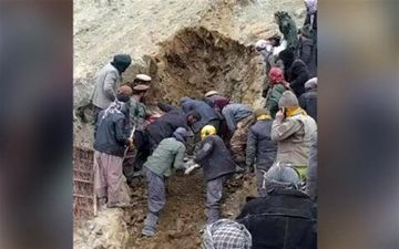 ریزش معدن طلا در بدخشان/ شماری از کارگران زیر آوارند 