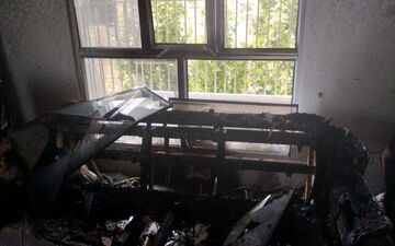  آتش‌سوزی یک آپارتمان در همدان/ حضور به موقع ماموران آتش نشانی مانع از فاجعه شد