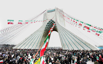 مسیرهای ده‌ گانه راهپیمایی ۲۲ بهمن در تهران 