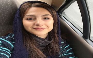 سلفی تو ماشینی خانم بازیگر 